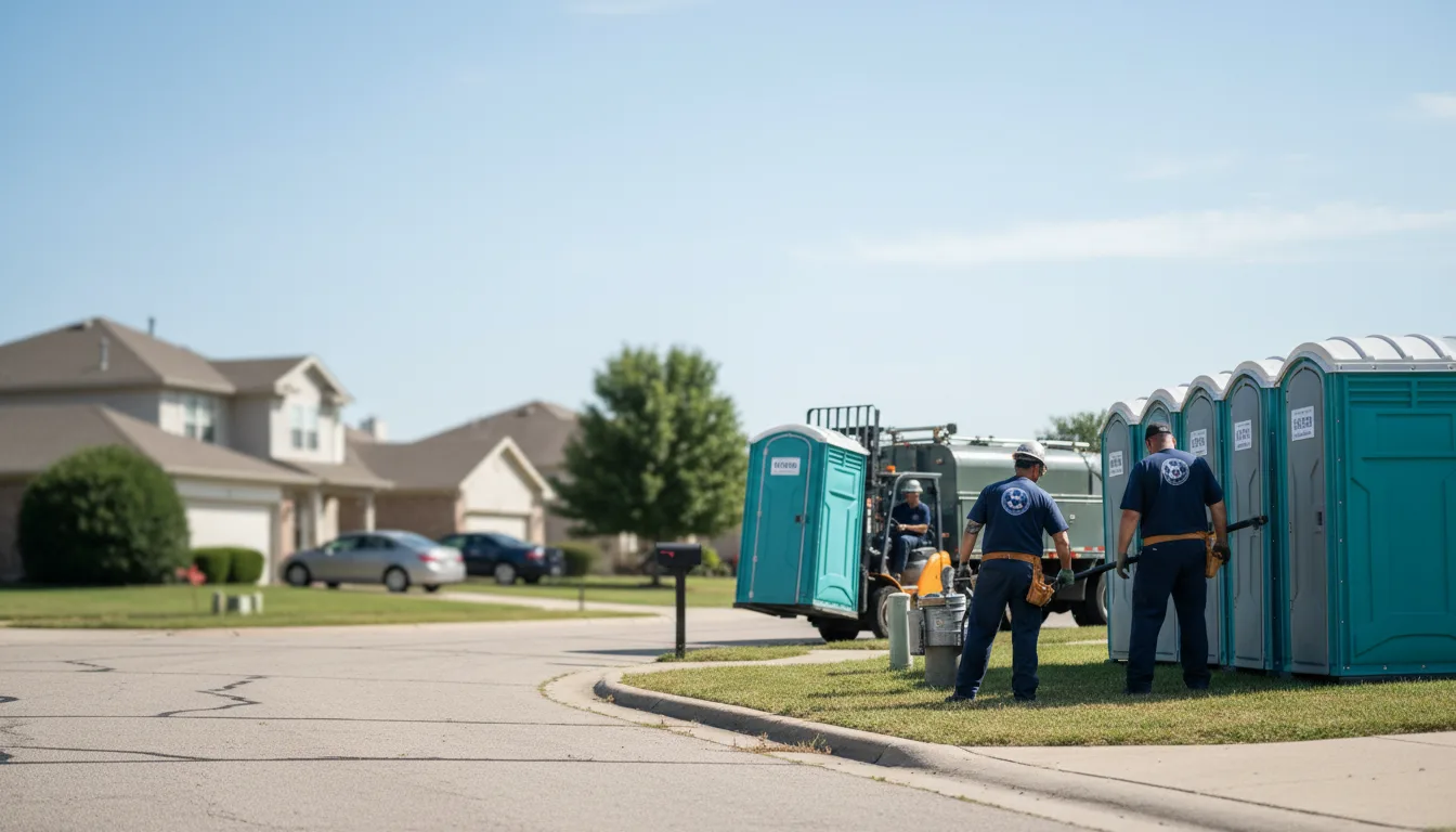 Porta Potty Rental in Janesville, WI near me